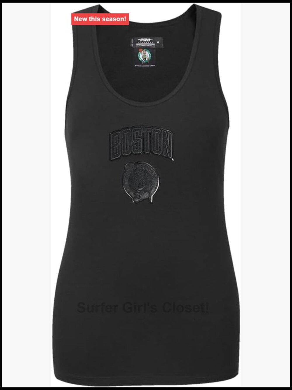 NBA Cotton Racerback Tank Top Relaxed Fit Sleeveless